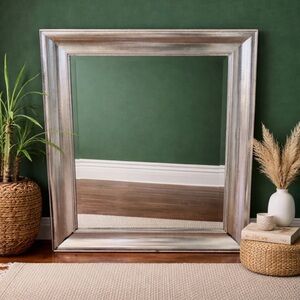 Uttermost Silver Framed Wall Mirror